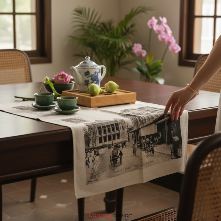 Tea towel - Hanoi Opera House